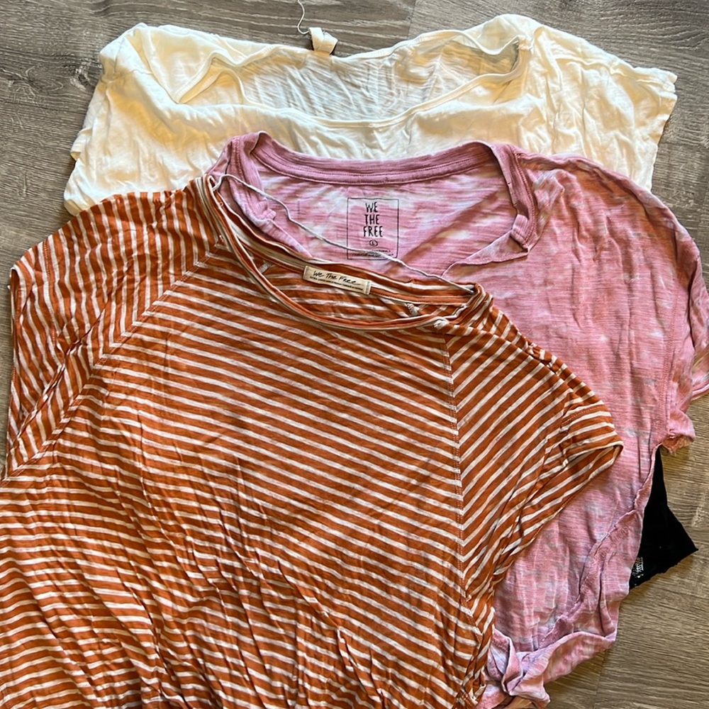 Free People Boho T-Shirt Bundle